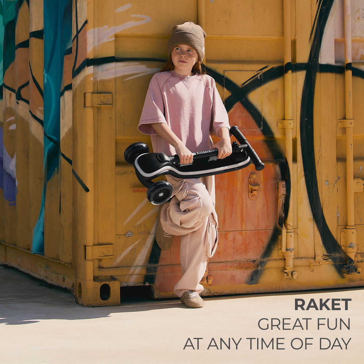 Kinderkraft RAKET тротинетка PINK