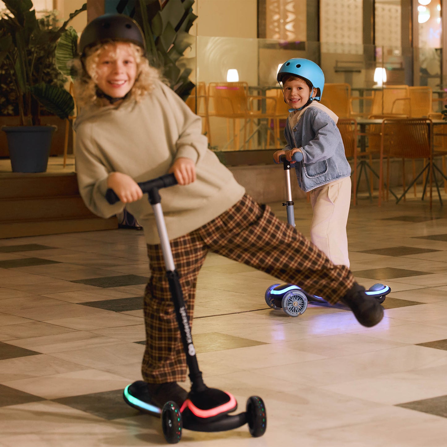 Kinderkraft RAKET тротинетка BLUE
