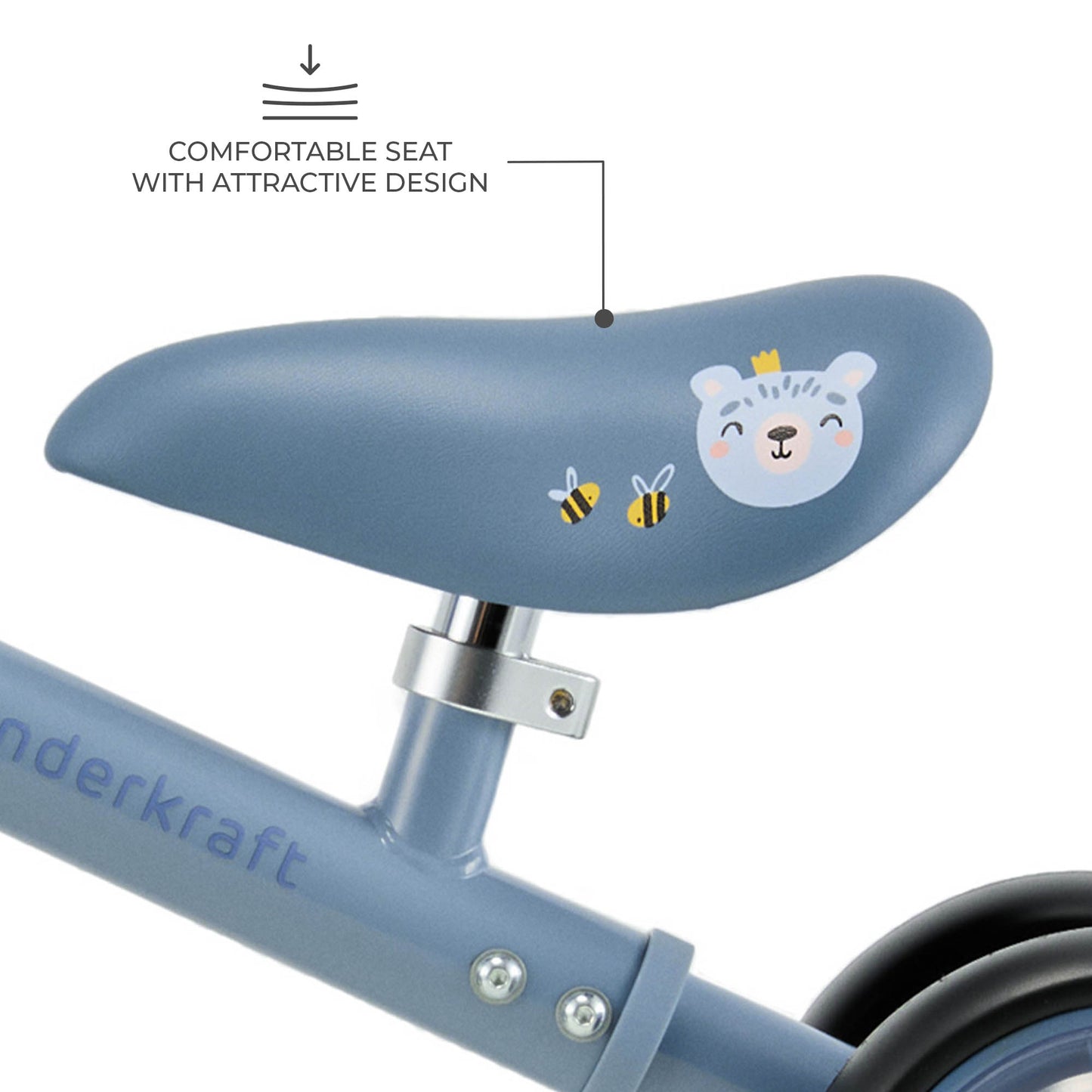 Kinderkraft CUTIE FLASH колело за баланс BLUE