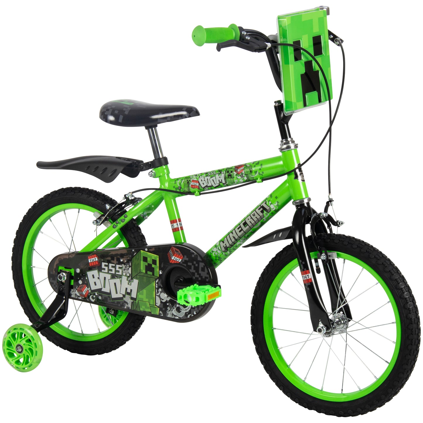 Huffy детски велосипед 16" Minecraaft 21404W ЗЕЛЕН