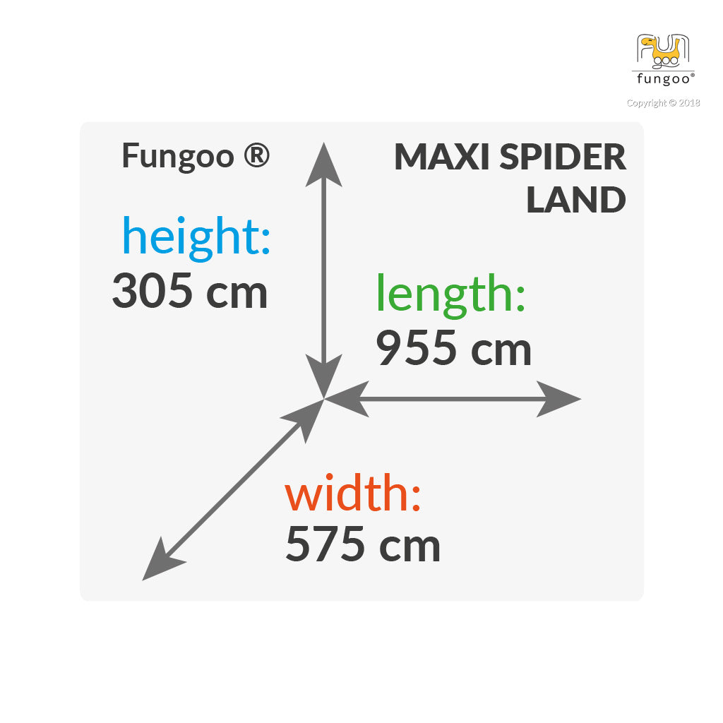 Fungoo 03528 MAXI Spider land детска площадка