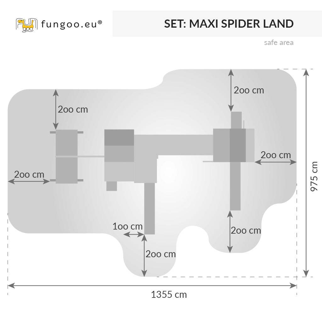 Fungoo 03528 MAXI Spider land детска площадка
