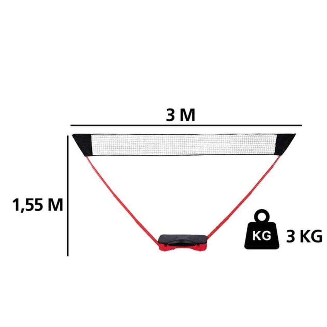 Donnay комплект за бадминтон с 2 ракети