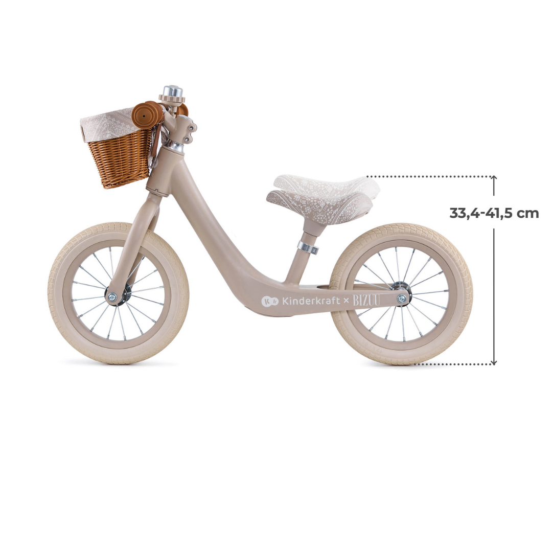 Kinderkraft RAPID 2 колело за баланс BIZUU BEIGE