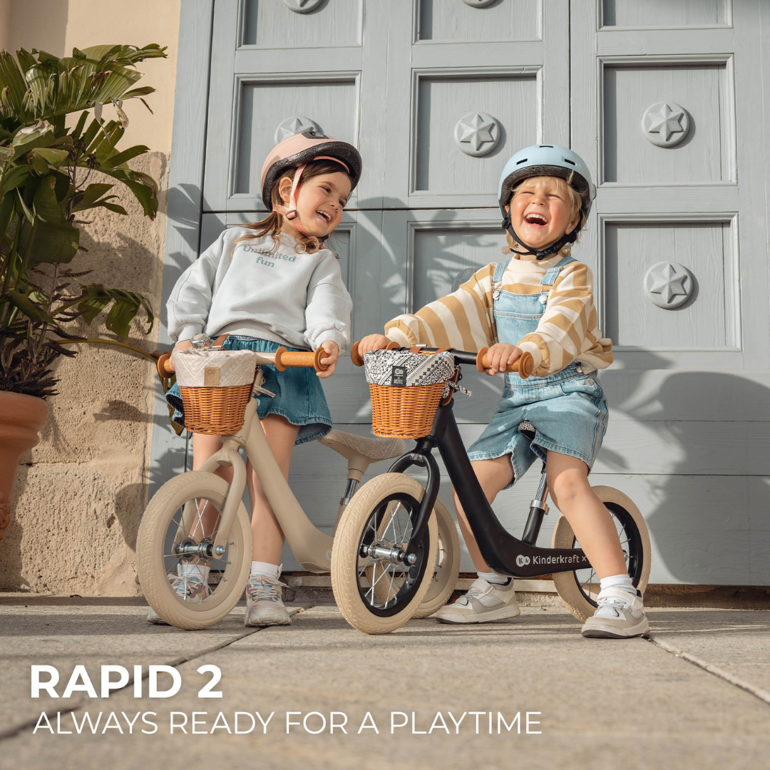 Kinderkraft RAPID 2 колело за баланс BIZUU BEIGE