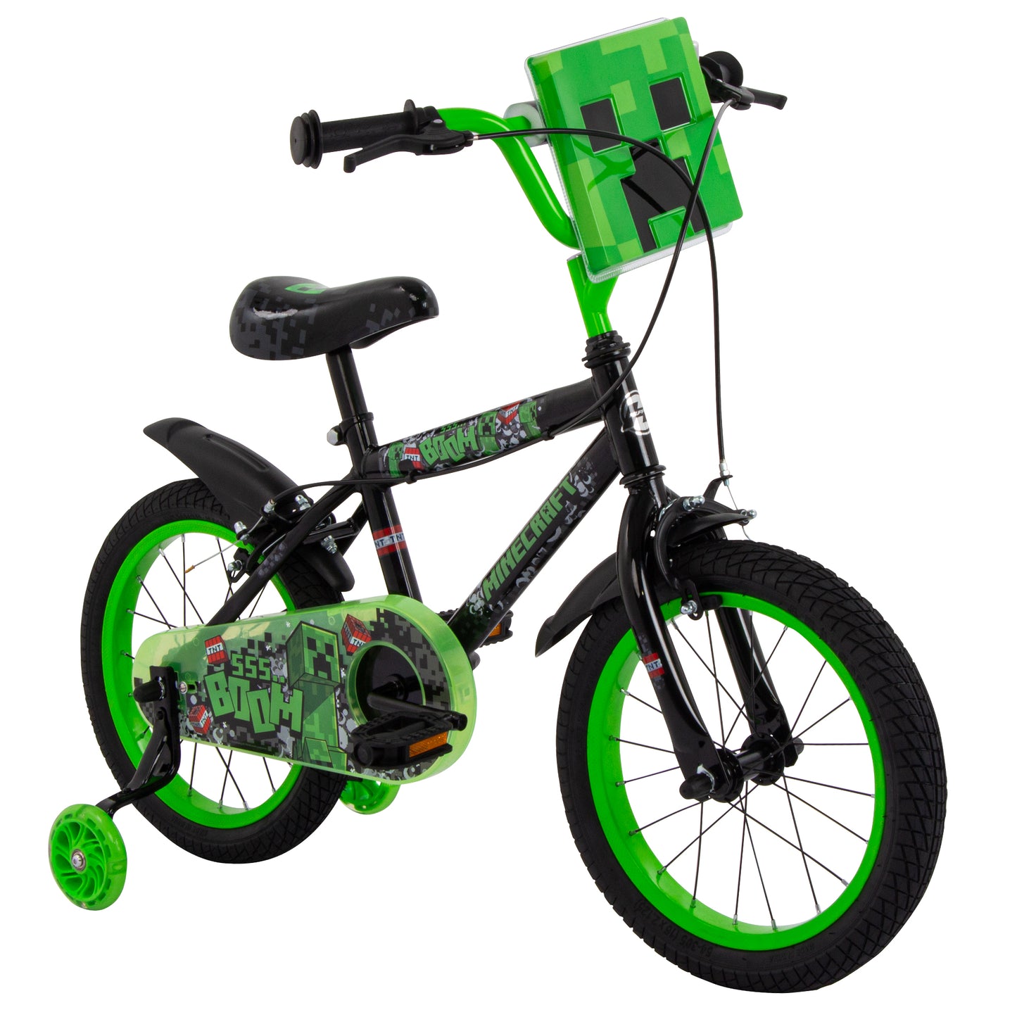 Huffy детски велосипед 16" Minecraaft 21644W ЧЕРЕН