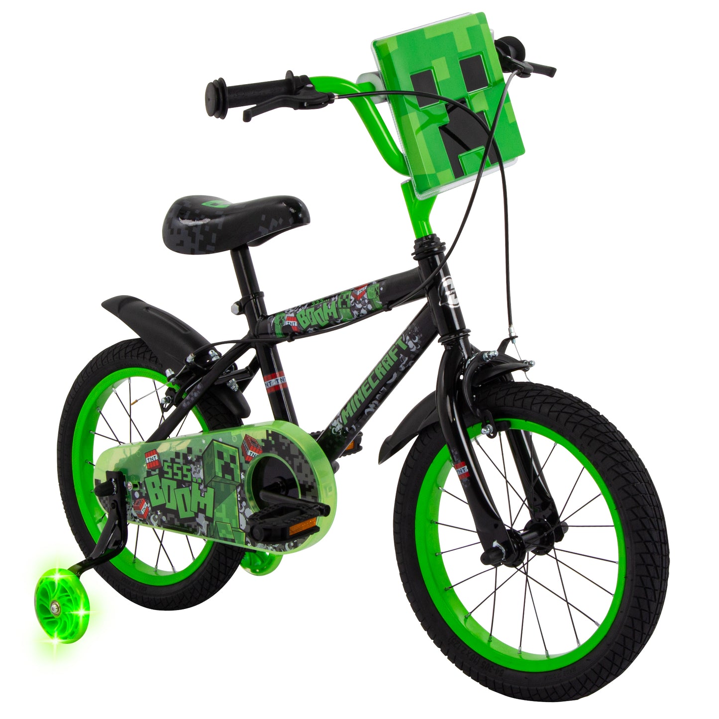 Huffy детски велосипед 16" Minecraaft 21644W ЧЕРЕН