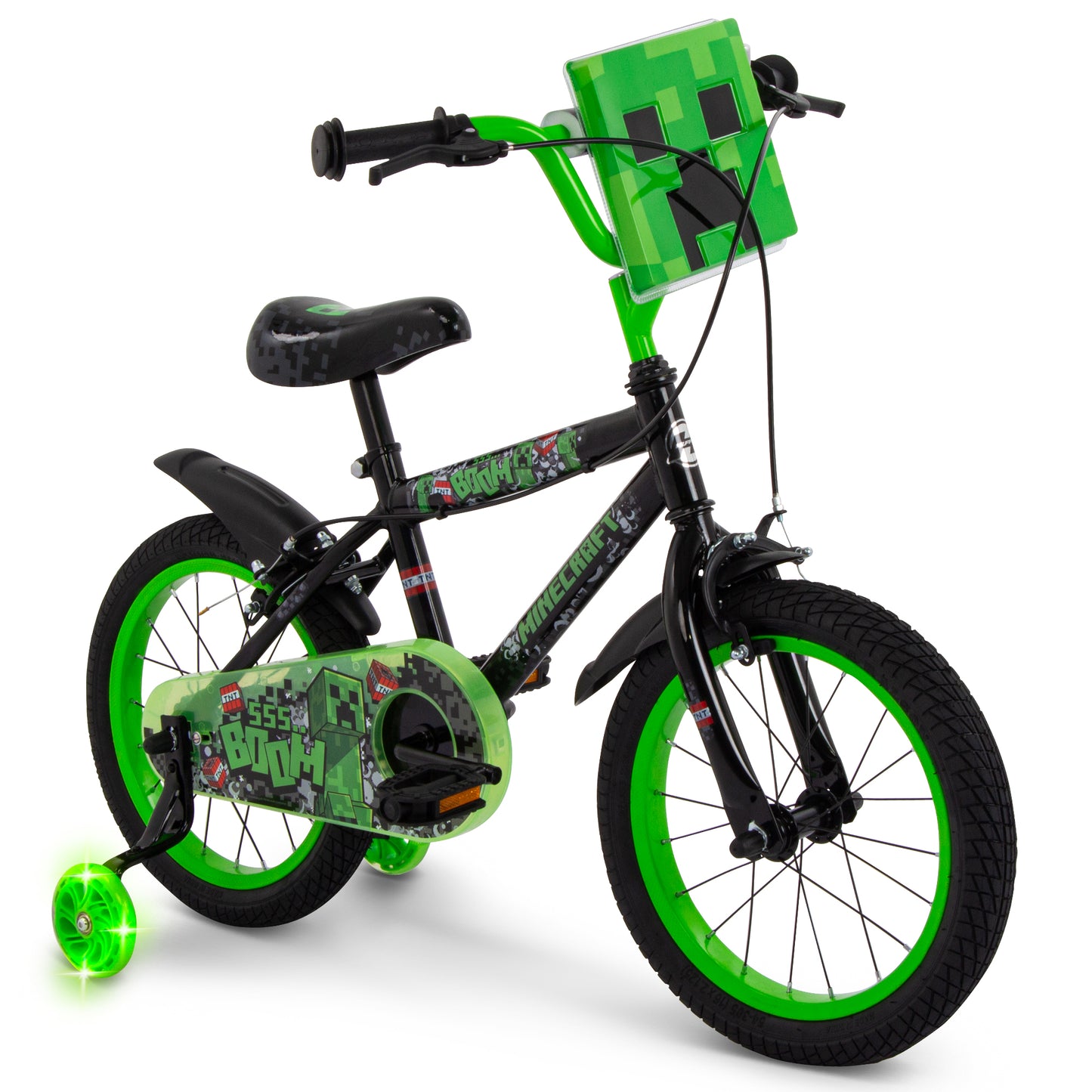Huffy детски велосипед 16" Minecraaft 21644W ЧЕРЕН