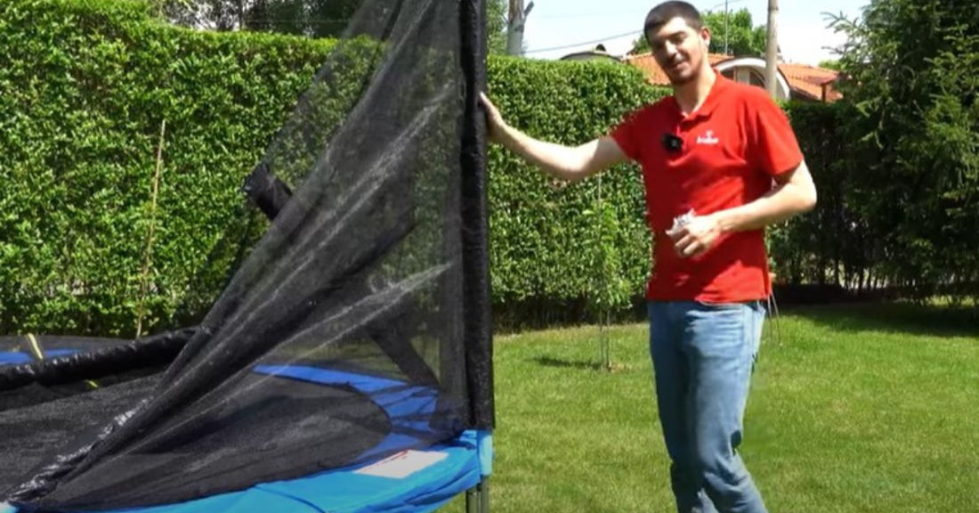 Подготовка на батута за пролетта