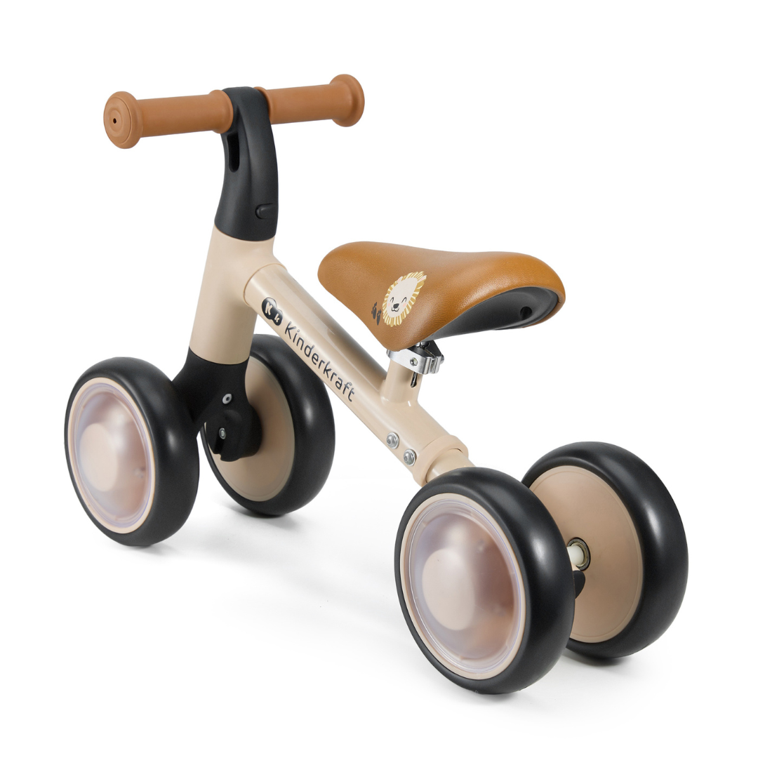 Kinderkraft CUTIE FLASH колело за баланс BEIGE