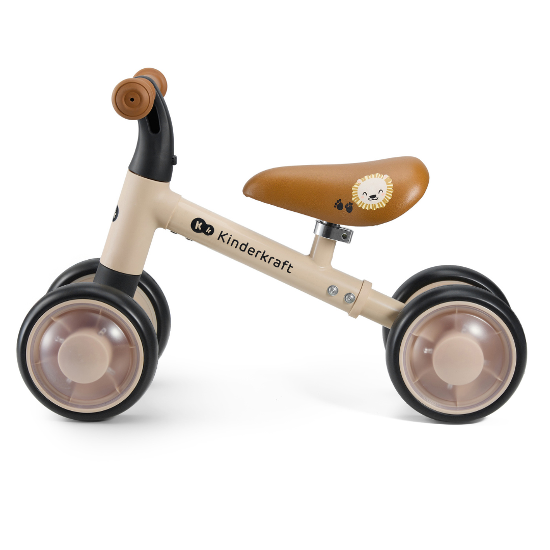 Kinderkraft CUTIE FLASH колело за баланс BEIGE