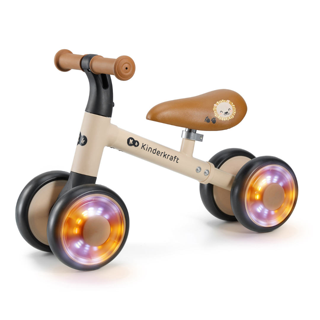 Kinderkraft CUTIE FLASH колело за баланс BEIGE