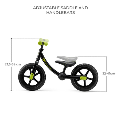 Kinderkraft колело за баланс 2WAY NEXT OFFROAD BLACK