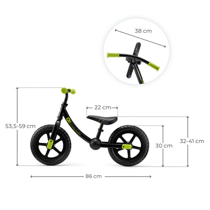 Kinderkraft колело за баланс 2WAY NEXT OFFROAD BLACK