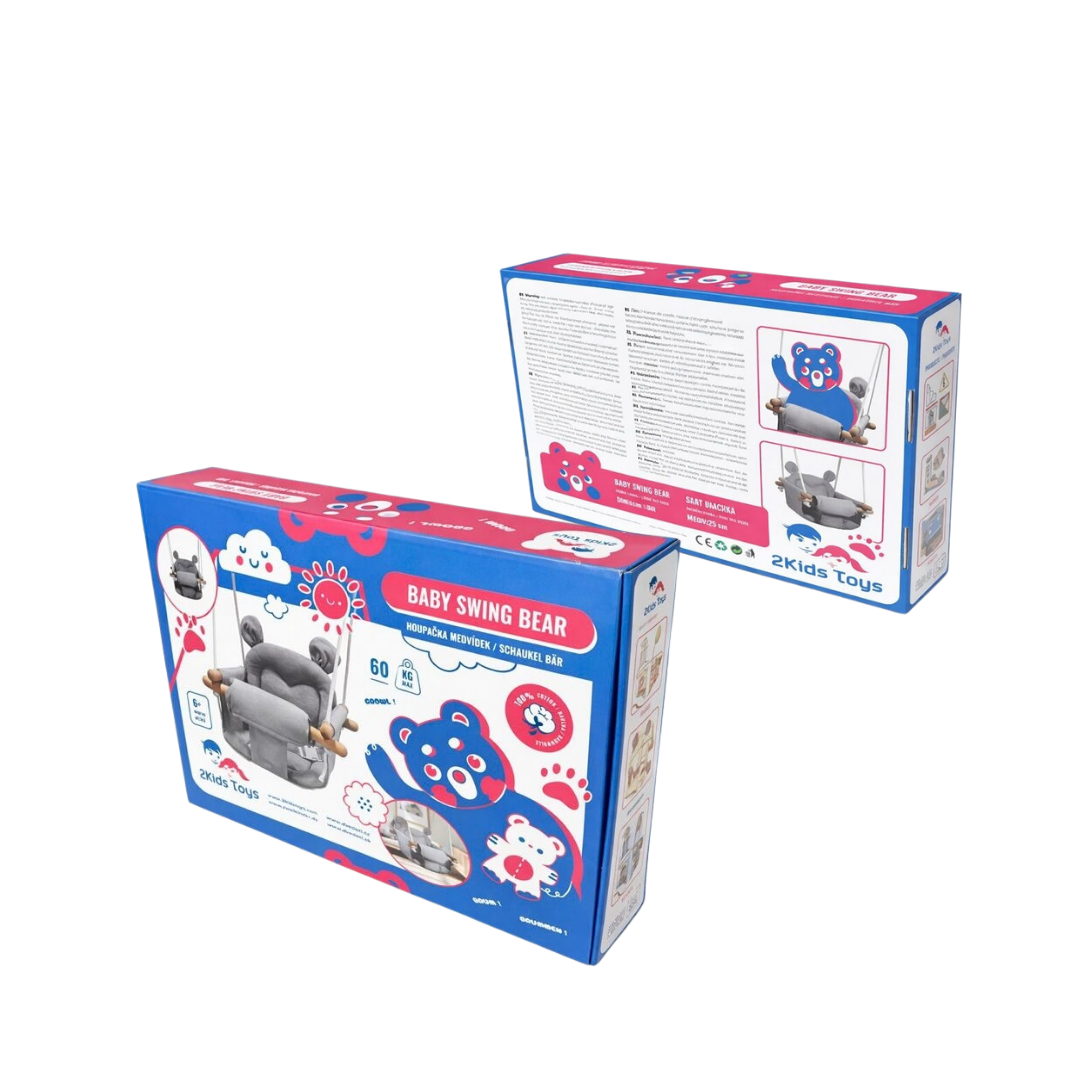 Детска люлка Мече от памук 2Kids Toys – снимка 4