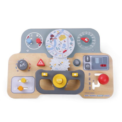 Дървено автомобилно табло с волан 2Kids Toys – снимка 3