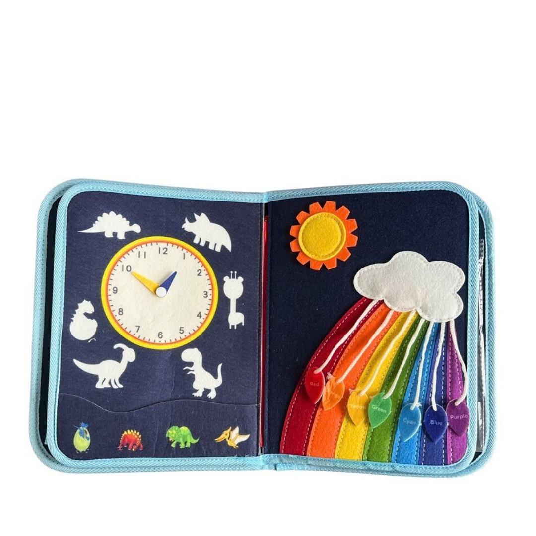 Сензорна тиха книжка Монтесори Universe 2Kids Toys – снимка 7