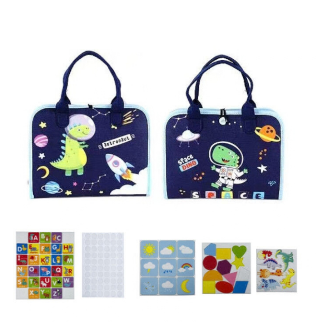 Сензорна тиха книжка Монтесори Universe 2Kids Toys – снимка 3