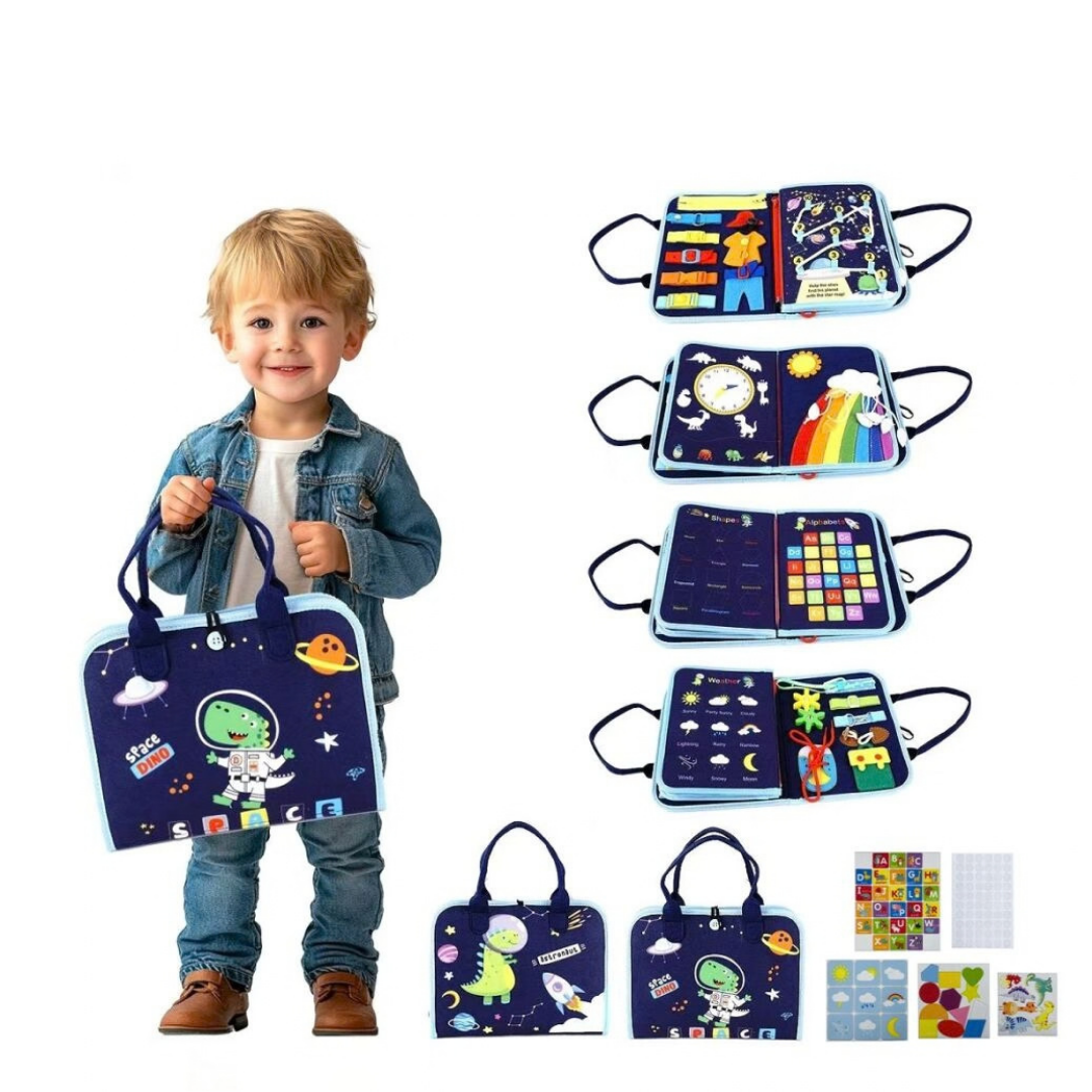 Сензорна тиха книжка Монтесори Universe 2Kids Toys – снимка 2