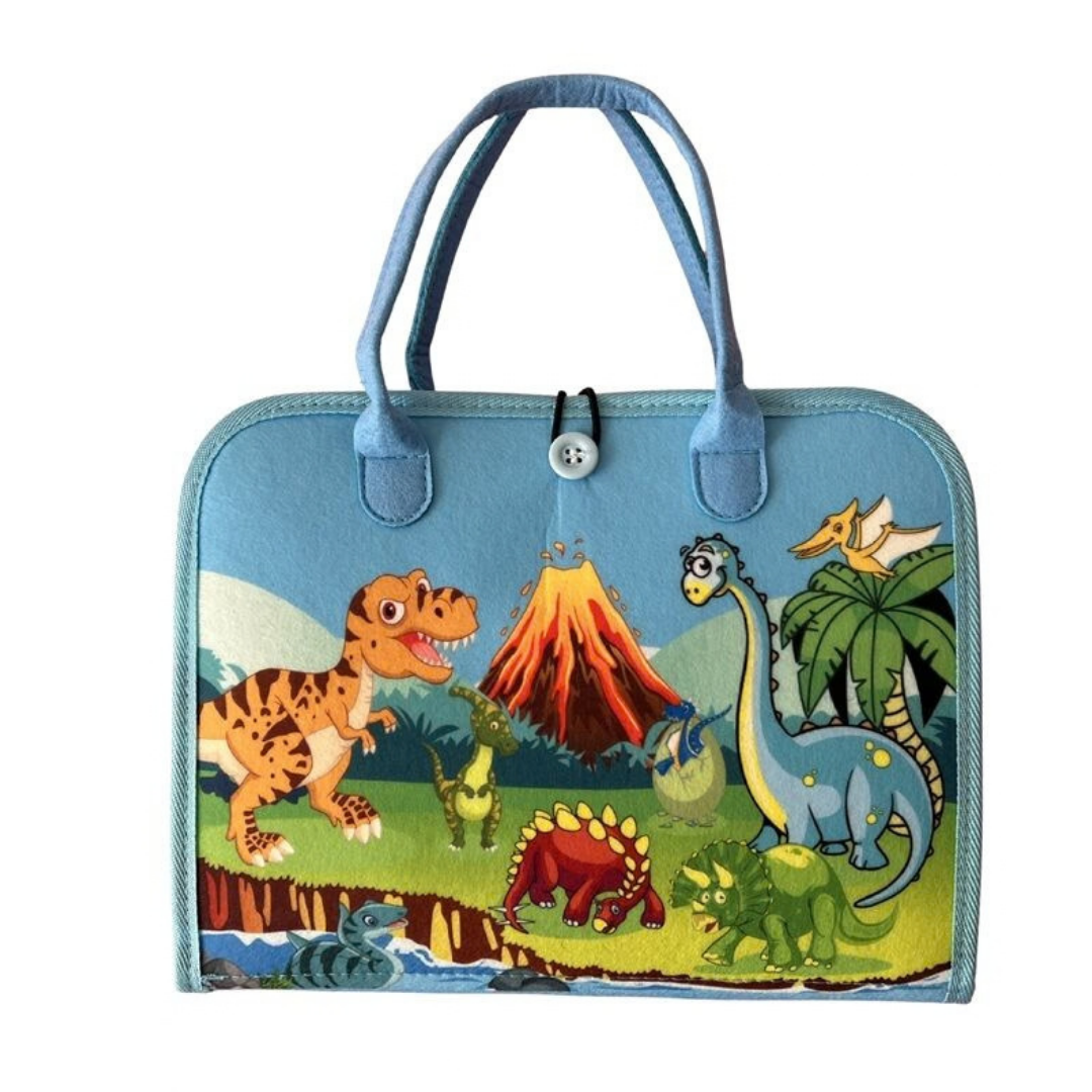 Сензорна тиха книжка с динозаври 2Kids Toys – снимка 6