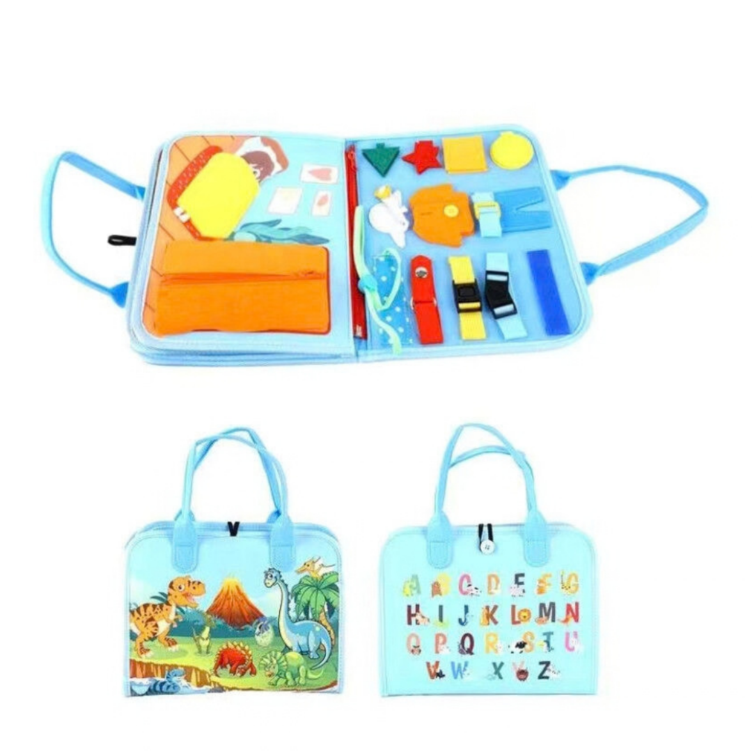 Сензорна тиха книжка с динозаври 2Kids Toys – снимка 5