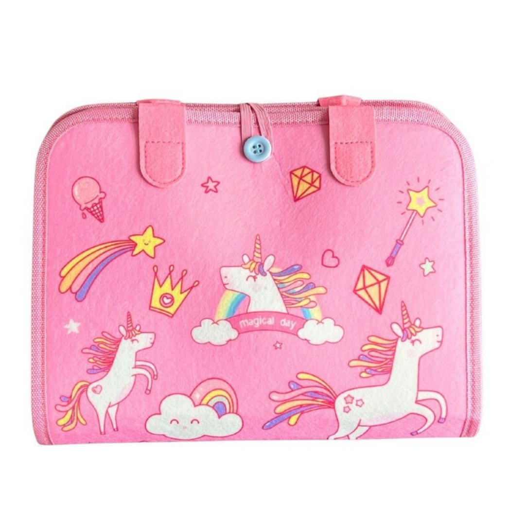 Сензорна текстилна тиха книжка с еднорог 2Kids Toys – снимка 9