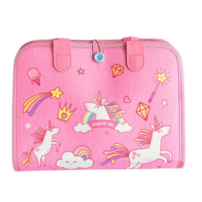 Сензорна текстилна тиха книжка с еднорог 2Kids Toys – снимка 9
