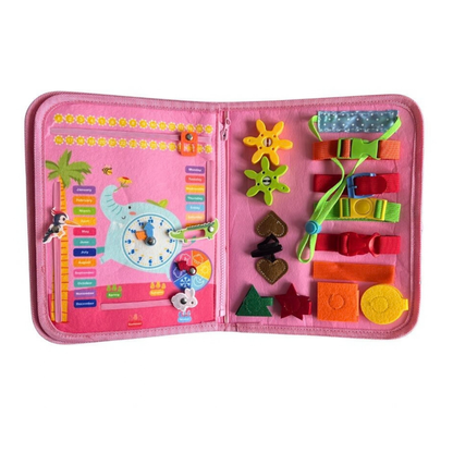 Сензорна текстилна тиха книжка с еднорог 2Kids Toys – снимка 8