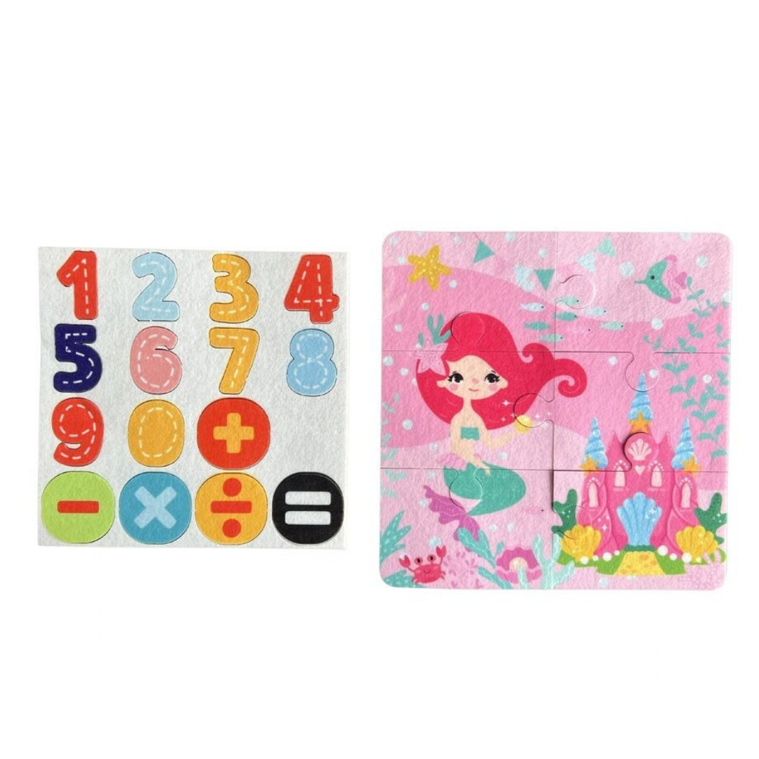 Сензорна текстилна тиха книжка с еднорог 2Kids Toys – снимка 6