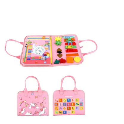 Сензорна текстилна тиха книжка с еднорог 2Kids Toys – снимка 2