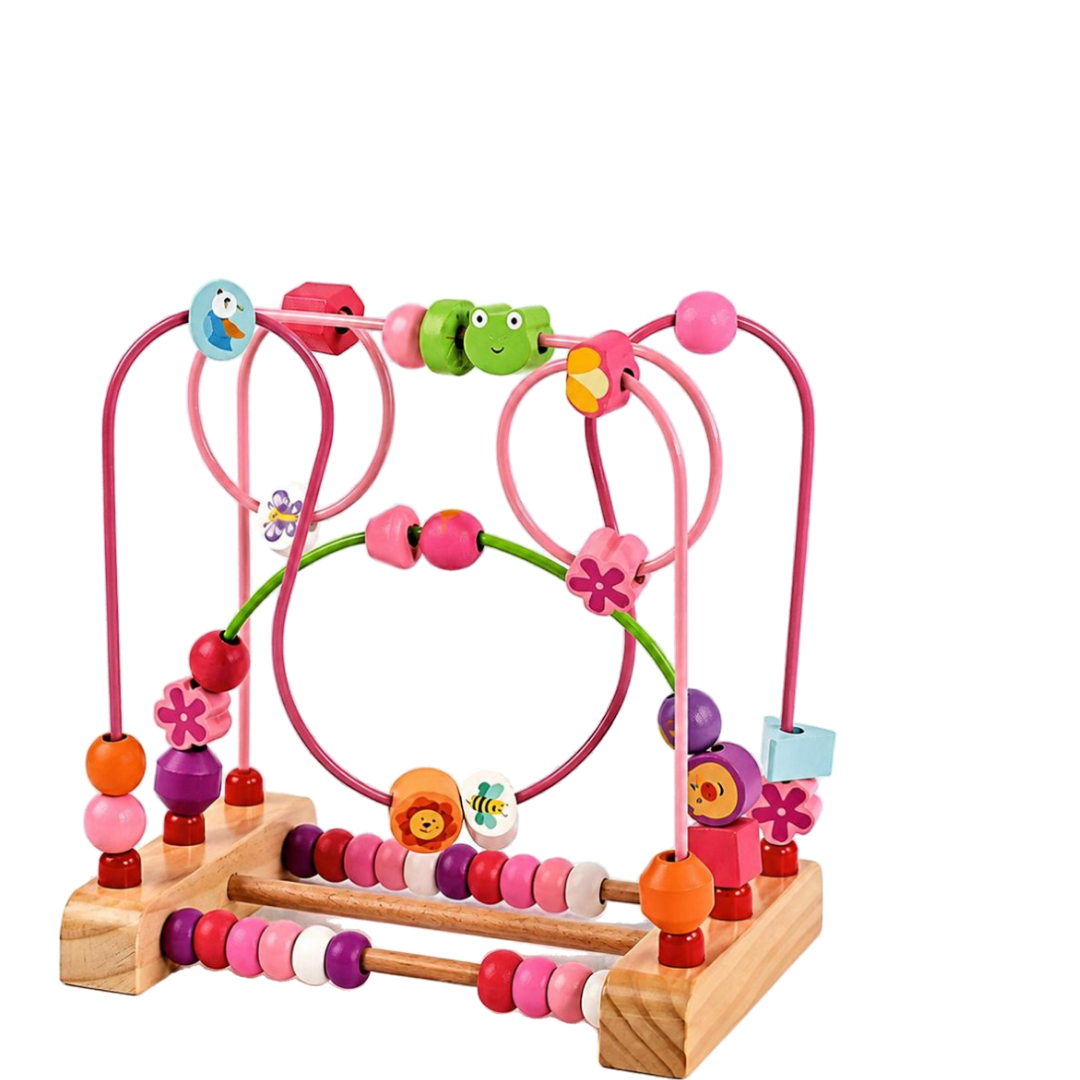 Дървен лабиринт Полянка с животни 2Kids Toys – снимка 2