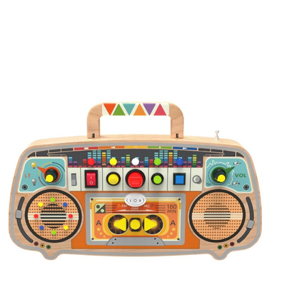 Дървена занимателна дъска FM радио 2Kids Toys – снимка 5