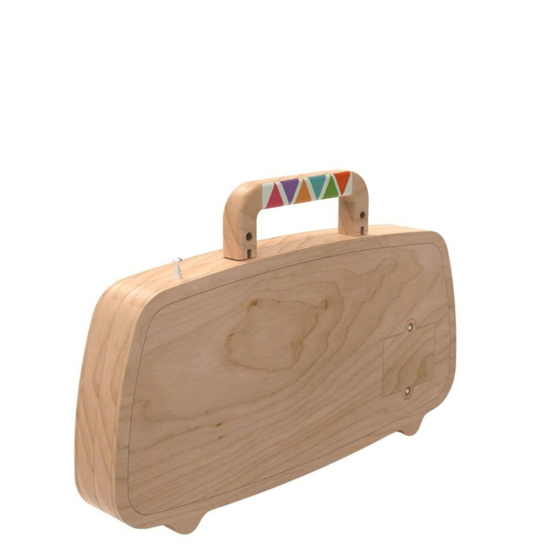 Дървена занимателна дъска FM радио 2Kids Toys – снимка 2