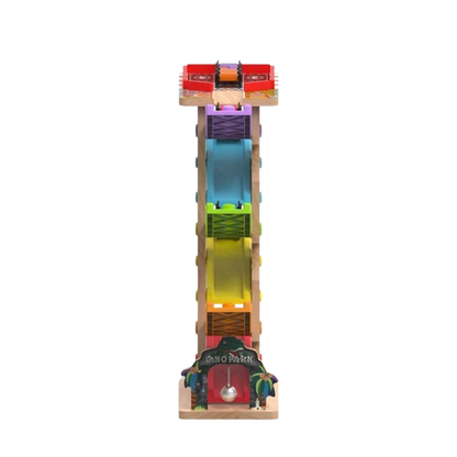 Дървена писта с рампи и колички 2Kids Toys – снимка 5