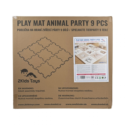 Мек пъзел-килим Animal Party с животни-музиканти 2Kids Toys – снимка 9