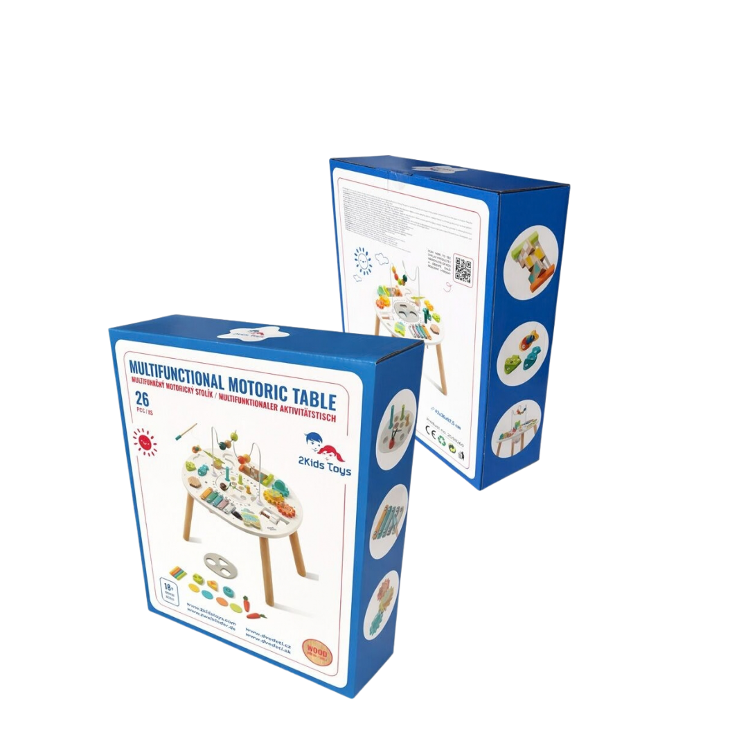 Дървена занимателна маса с активности 2Kids Toys – снимка 3