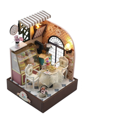 Сглобяема 3D миниатюра Sugar Cake Station с LED осветление 2Kids Toys – снимка 2