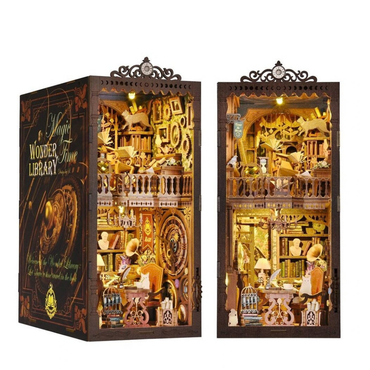 Сглобяем book nook Мистична библиотека с LED осветление 2Kids Toys