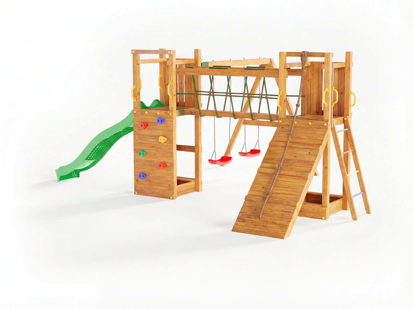 Fungoo 08300T MAXI FUNNY EXPOSURE TEAK детска площадка