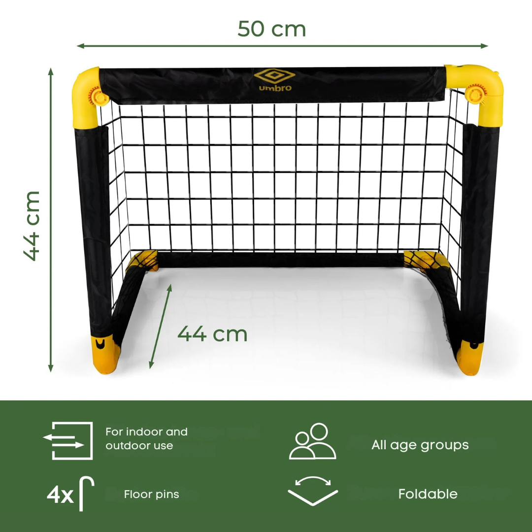 Umbro 2 бр сгъваеми футболни врати 55x44x44 см