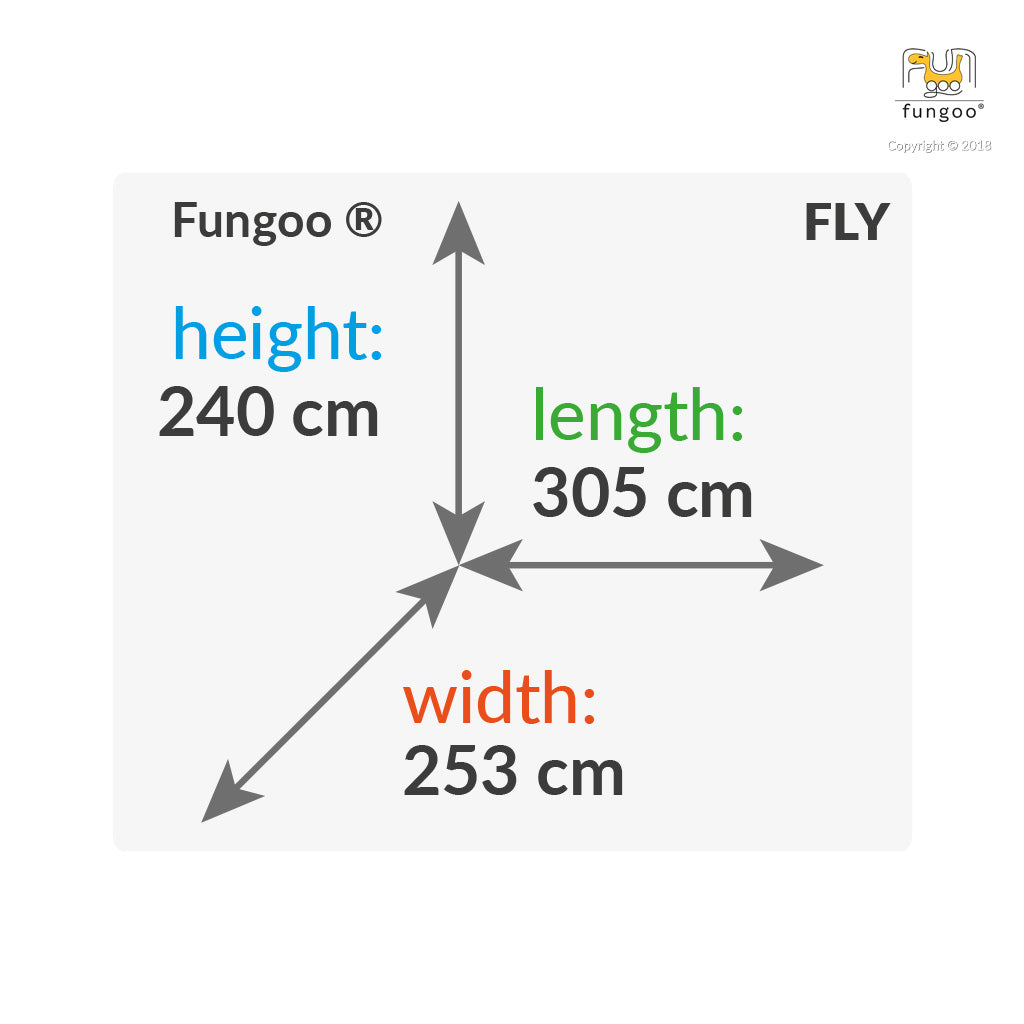 Fungoo 00900 FLY+ детска люлка