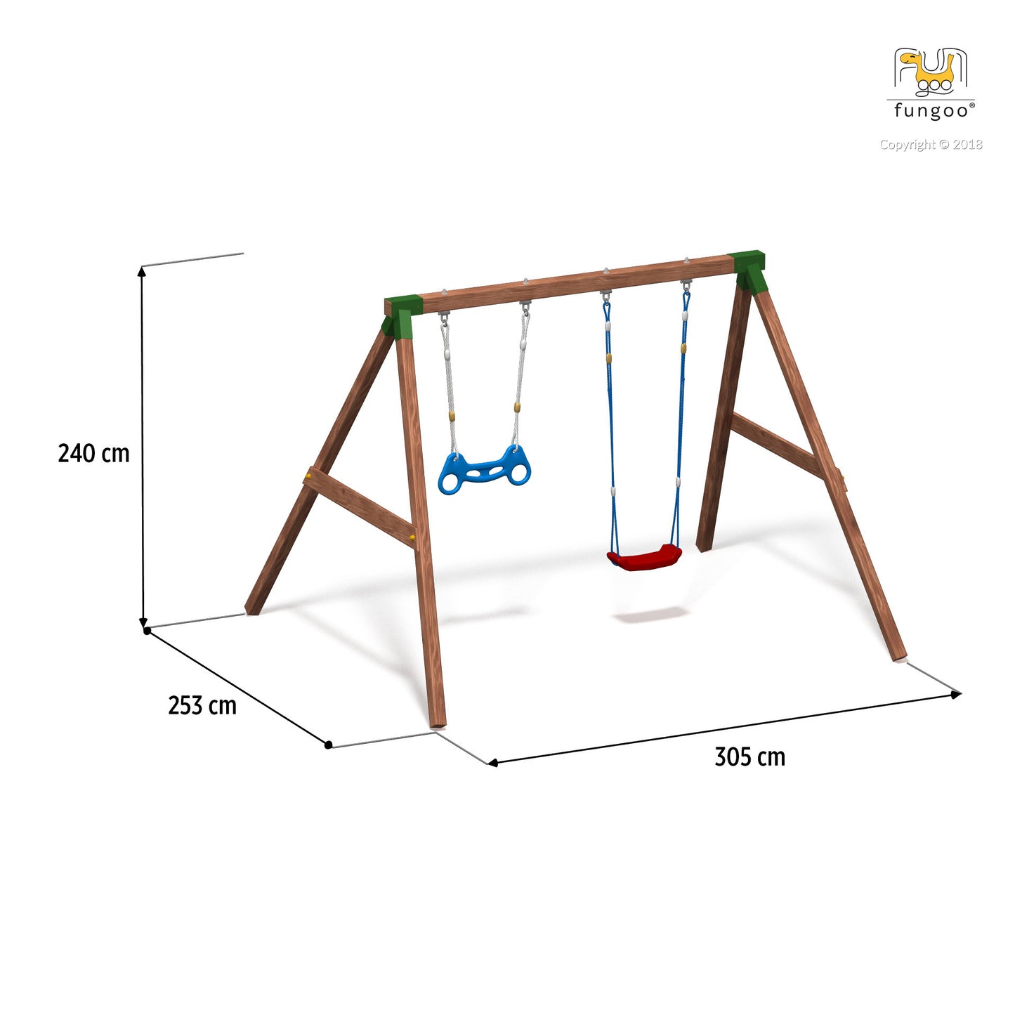 Fungoo 00900 FLY+ детска люлка