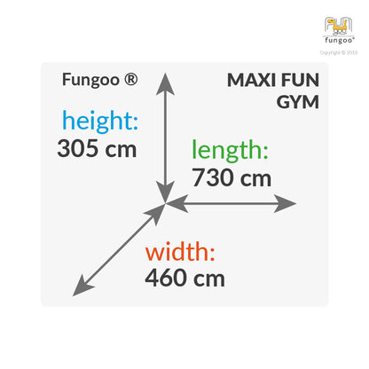 Fungoo 03524 MAXI Fun gym детска площадка