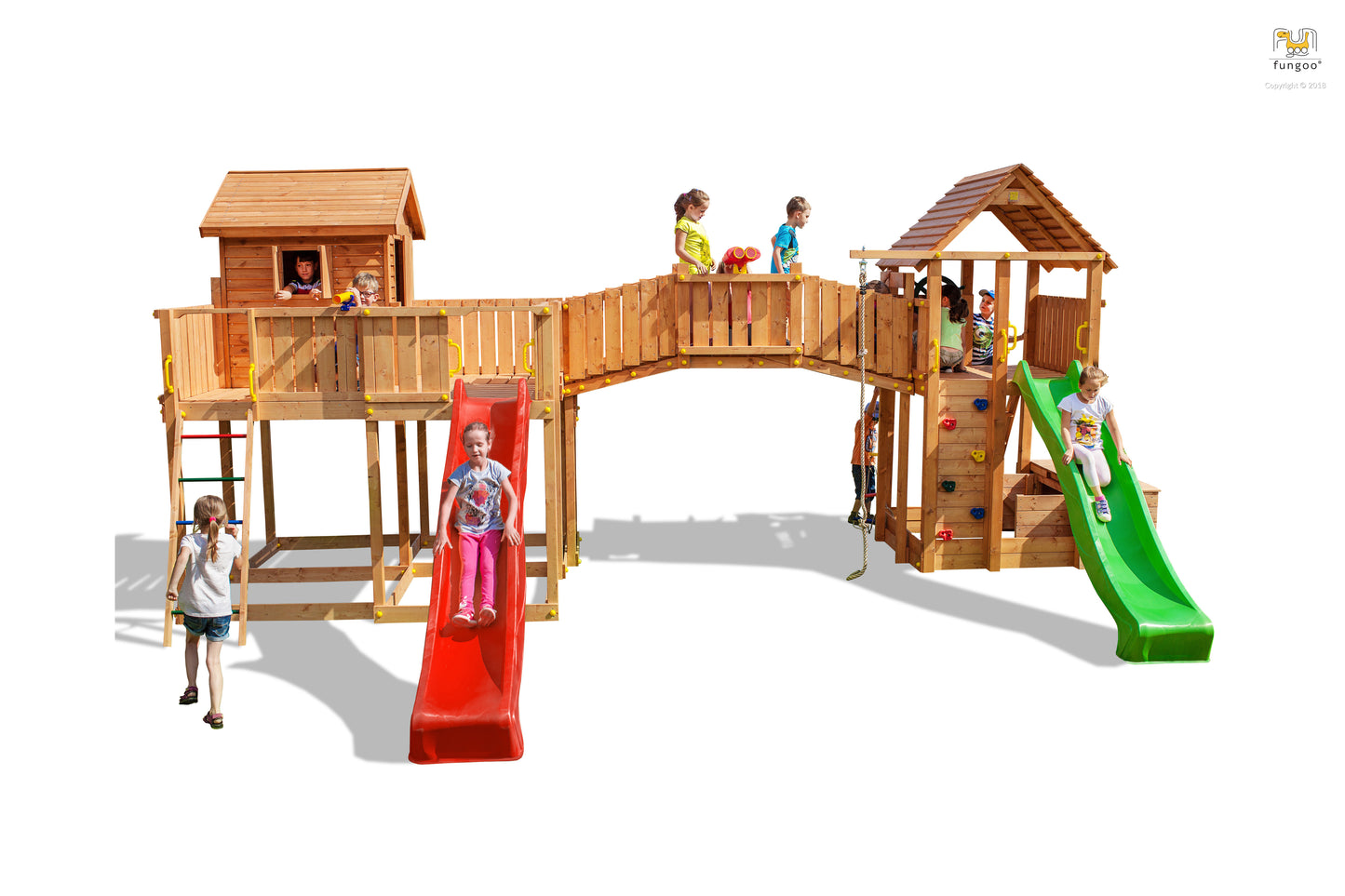Fungoo 03525 MAXI Joyfull castle детска площадка