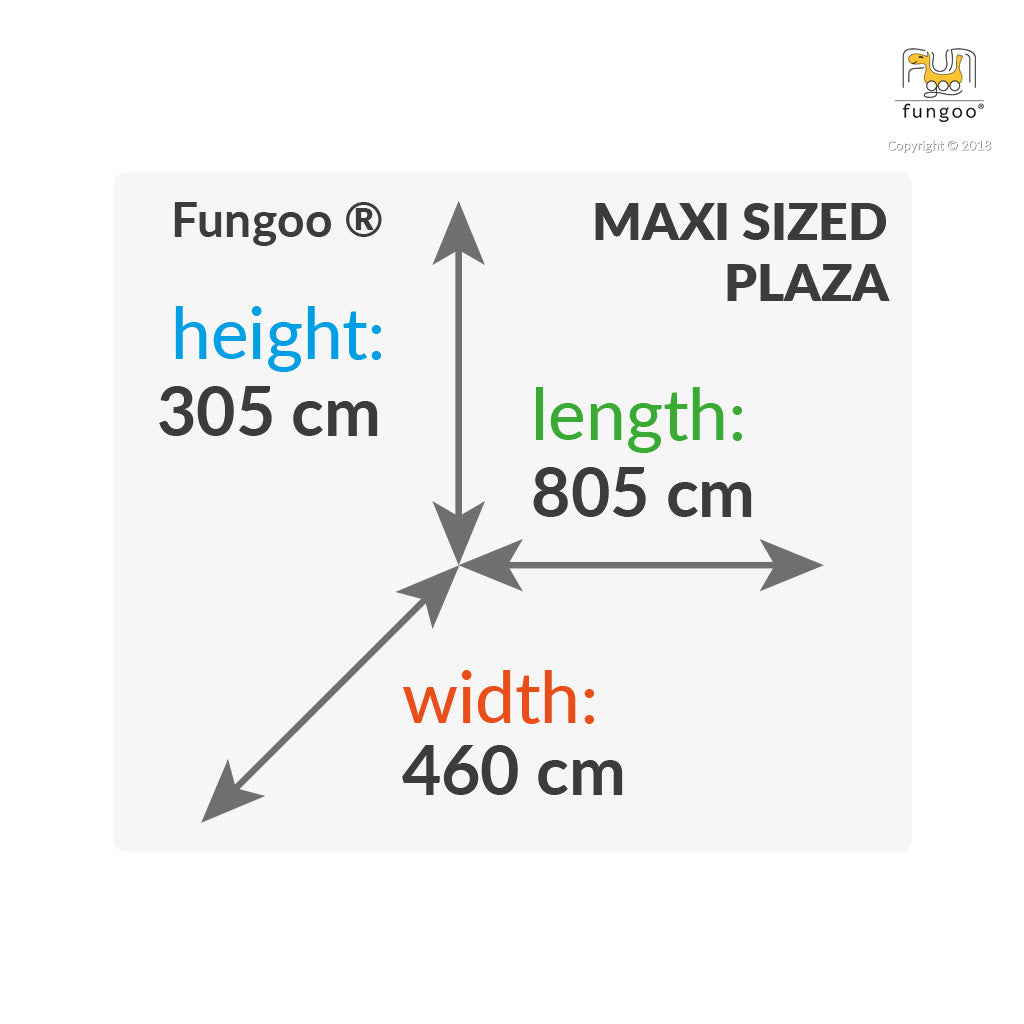 Fungoo 03527 MAXI Sized plaza детска площадка