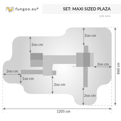 Fungoo 03527 MAXI Sized plaza детска площадка