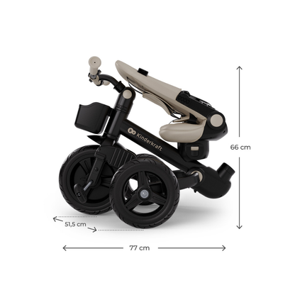 Kinderkraft AVEO 2 Plus триколка BEIGE