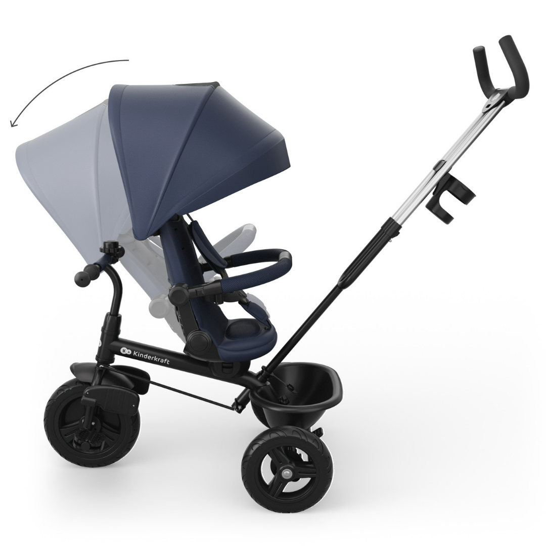 KinderKraft ASTON 2 PLUS триколка СИНЯ