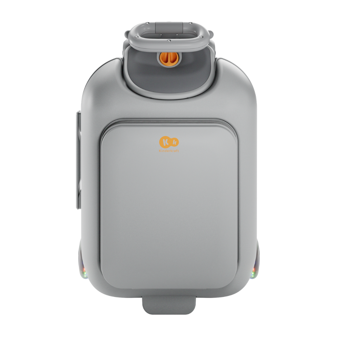 KinderKraft CABBY куфар със седалка GREY