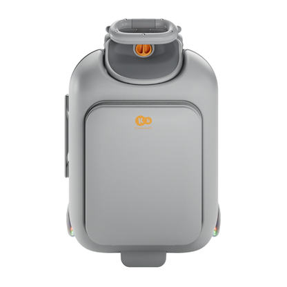 KinderKraft CABBY куфар със седалка GREY
